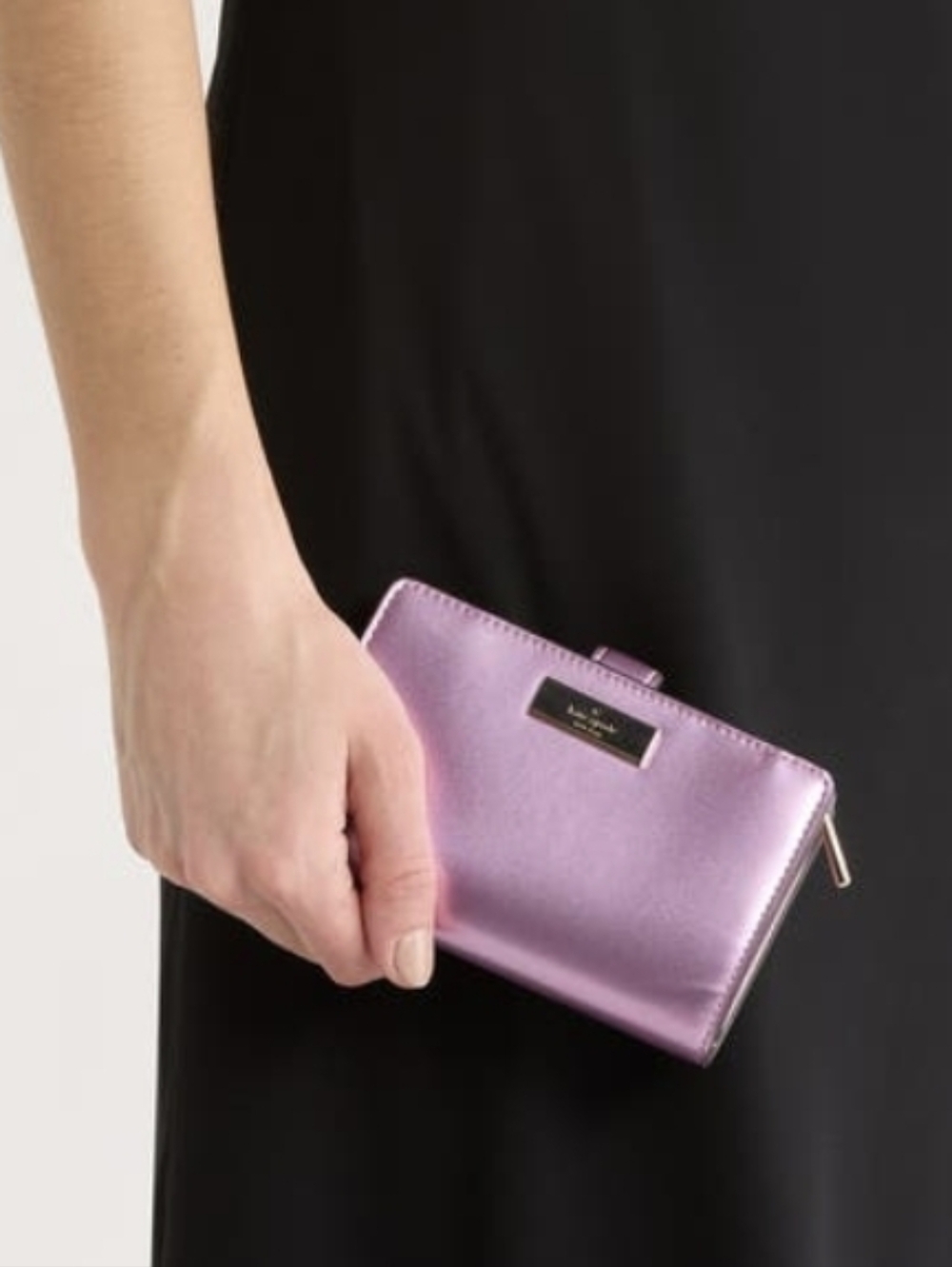 Kate Spade NY Kenzie Patent Leather Bifold Wallet NWT